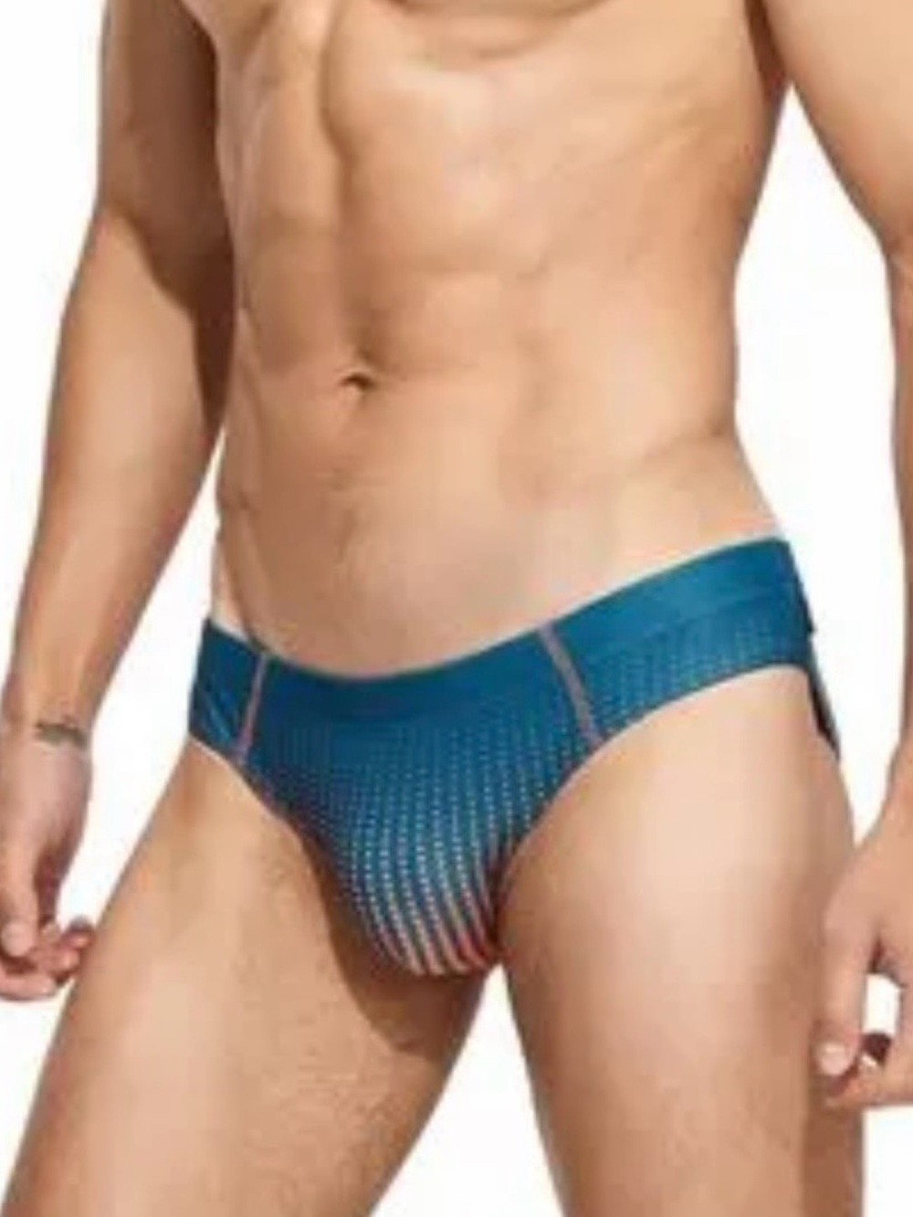 Men’s “Seobean” Gradient Print Swimsuit - Picture 5 of 7